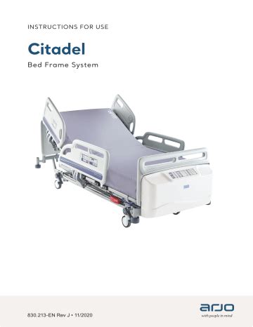 aes citadel|ARJO CITADEL INSTRUCTIONS FOR USE .